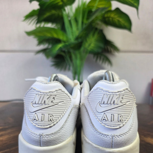 Nike Air Max 90 Triple White Leater | maat 40,5