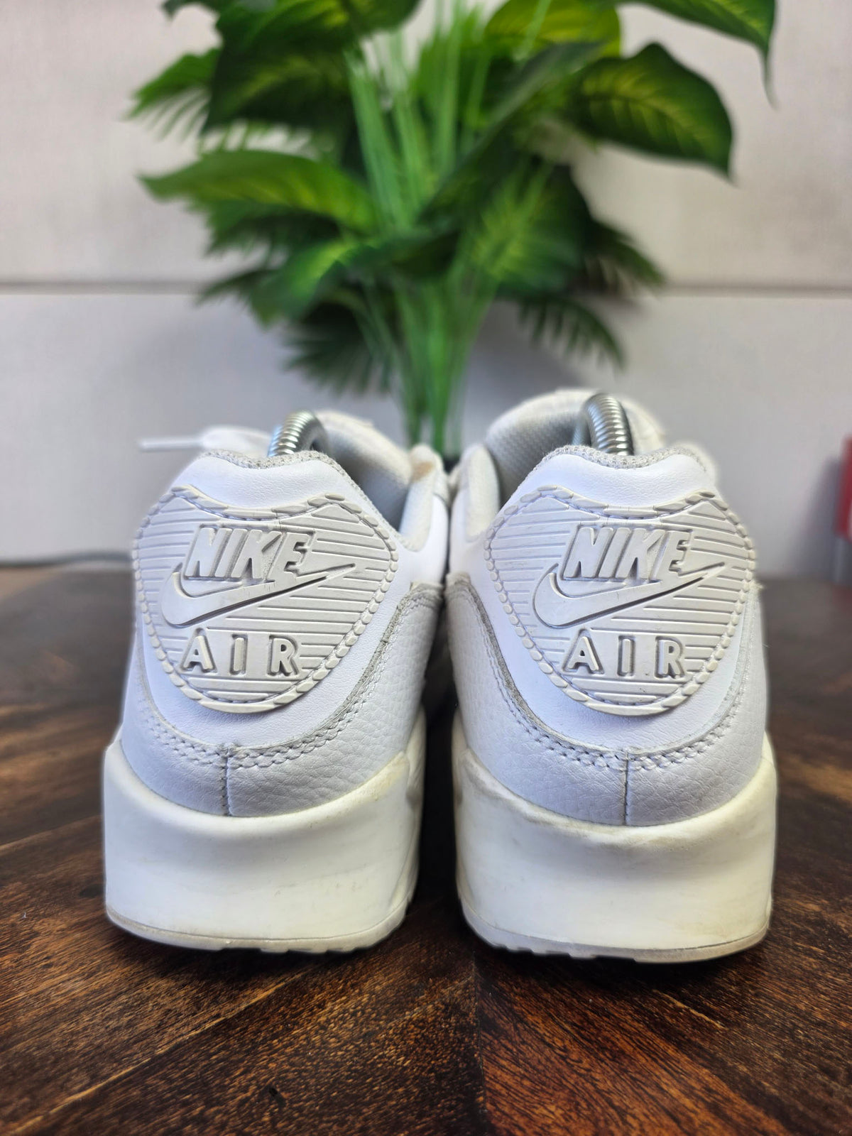 Nike Air Max 90 Triple White Leater | maat 40,5