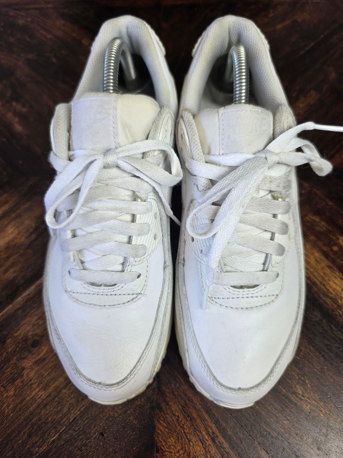 Nike Air Max 90 Triple White Leater | maat 40,5
