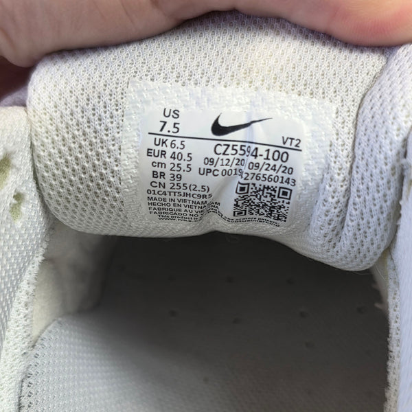 Nike Air Max 90 Triple White Leater | maat 40,5