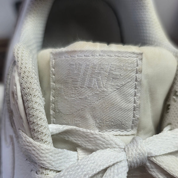 Nike Air Max 90 Triple White Leater | maat 40,5