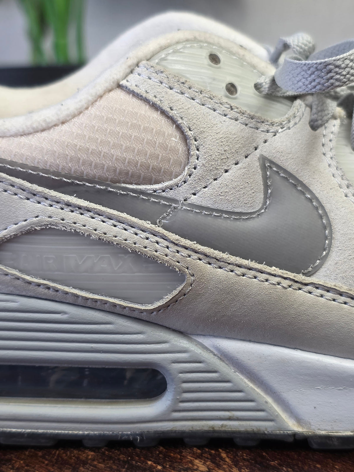 Nike Air Max 90 Velcro Heel Photon Dust | maat 42,5