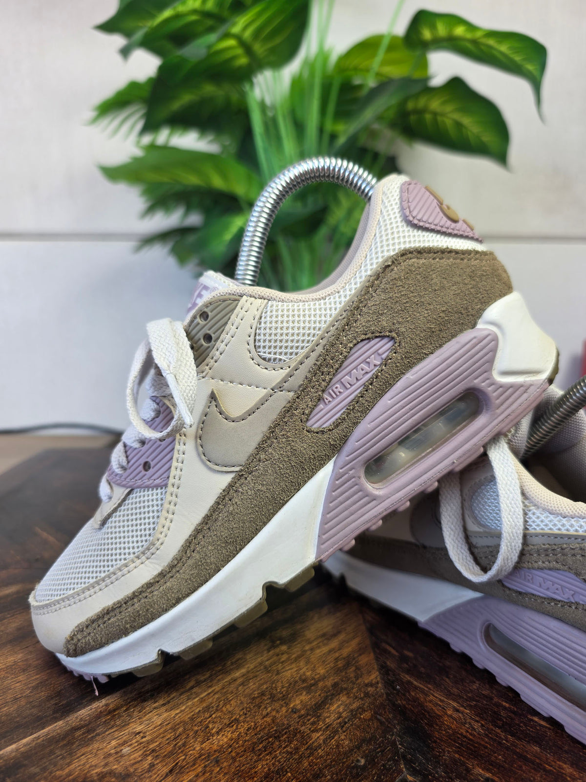 Nike Air Max 90 "Sail Tan Pink" maat 36,5
