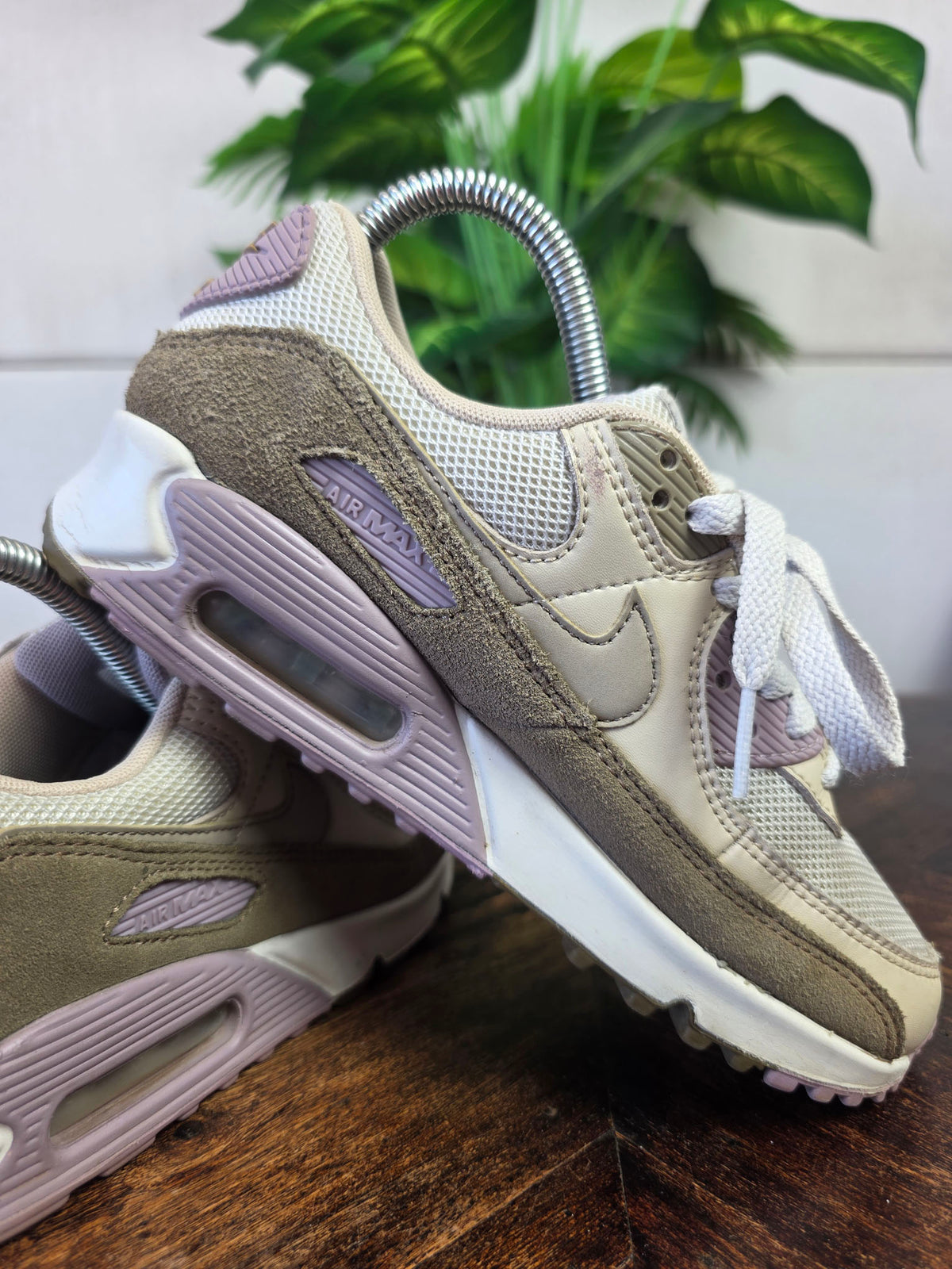 Nike Air Max 90 "Sail Tan Pink" maat 36,5