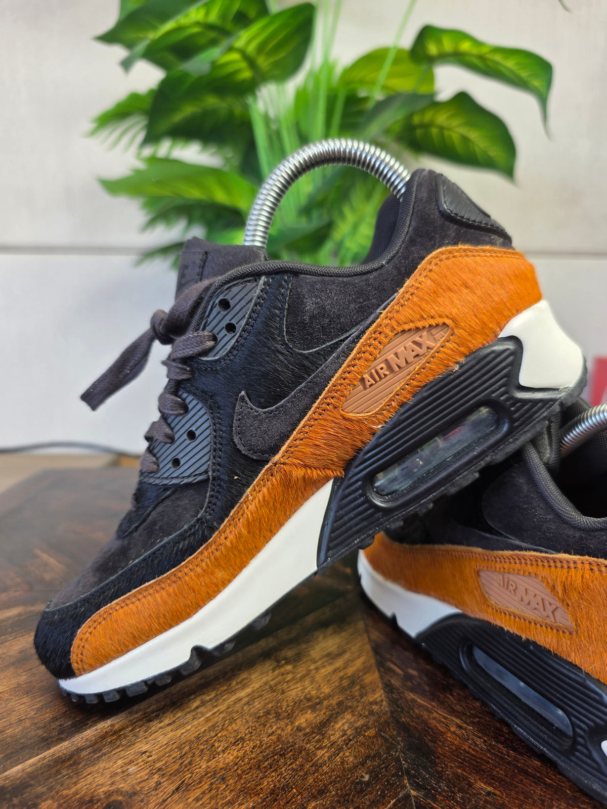 Nike Air Max 90 Pony Tar Black maat 38