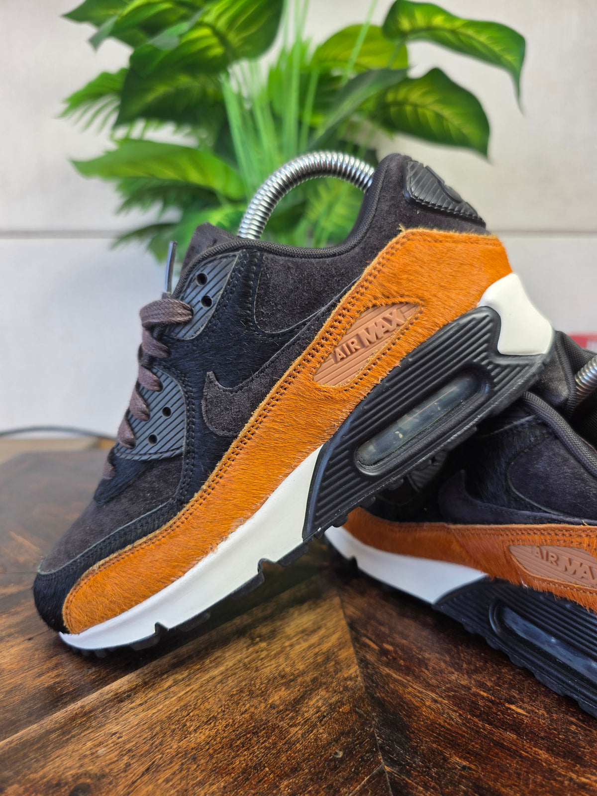Nike Air Max 90 Pony Tar Black maat 38