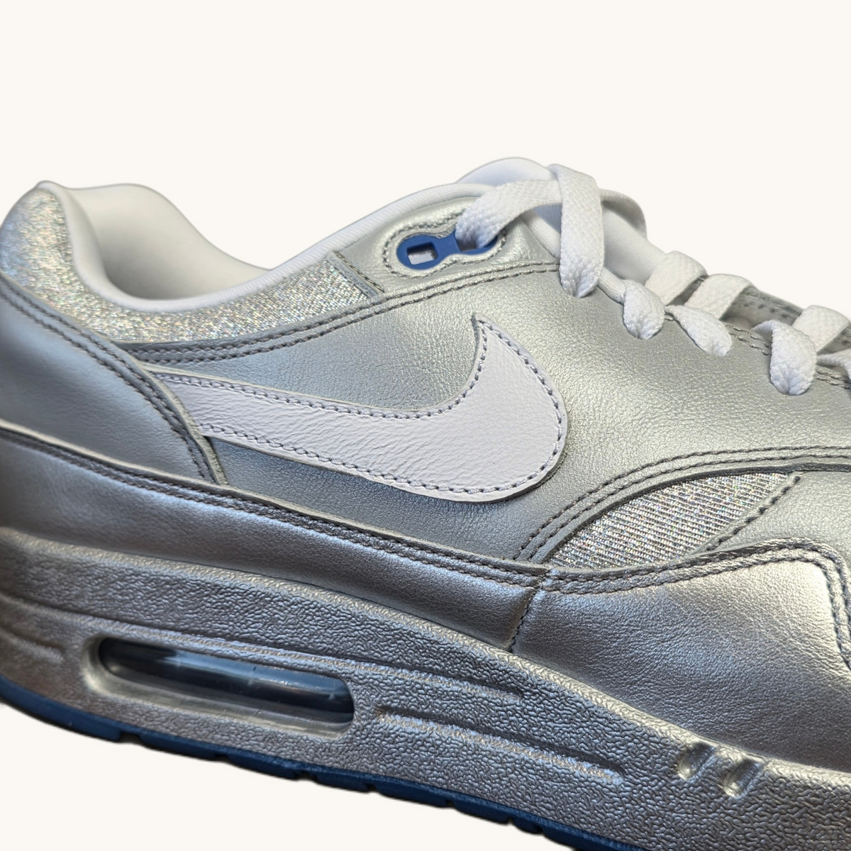 Nike Air Max 1 Silver Blue