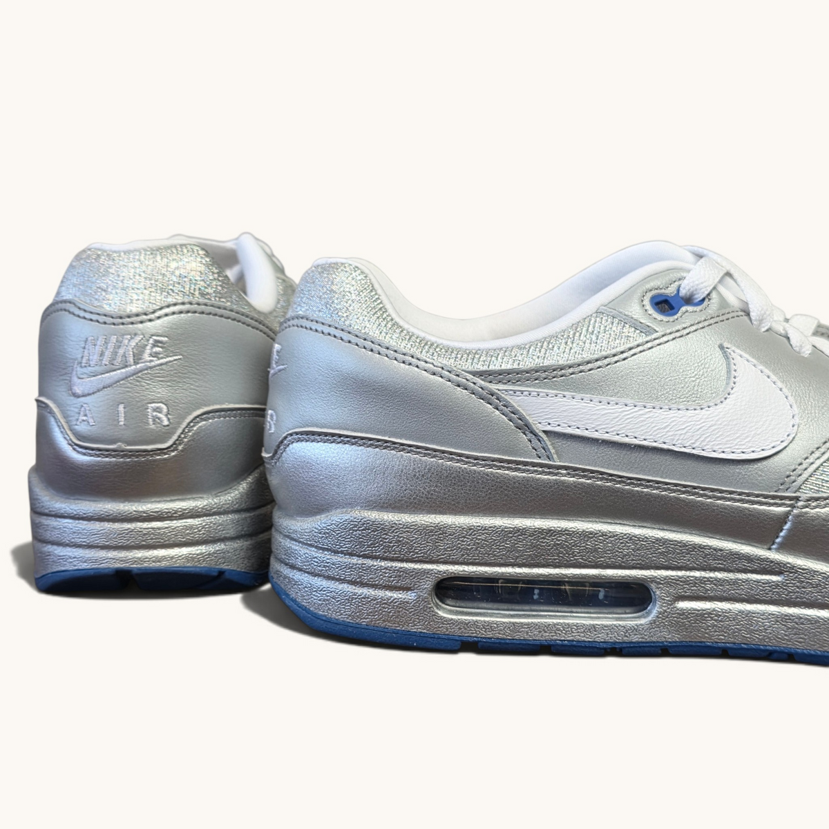 Nike Air Max 1 Silver Blue