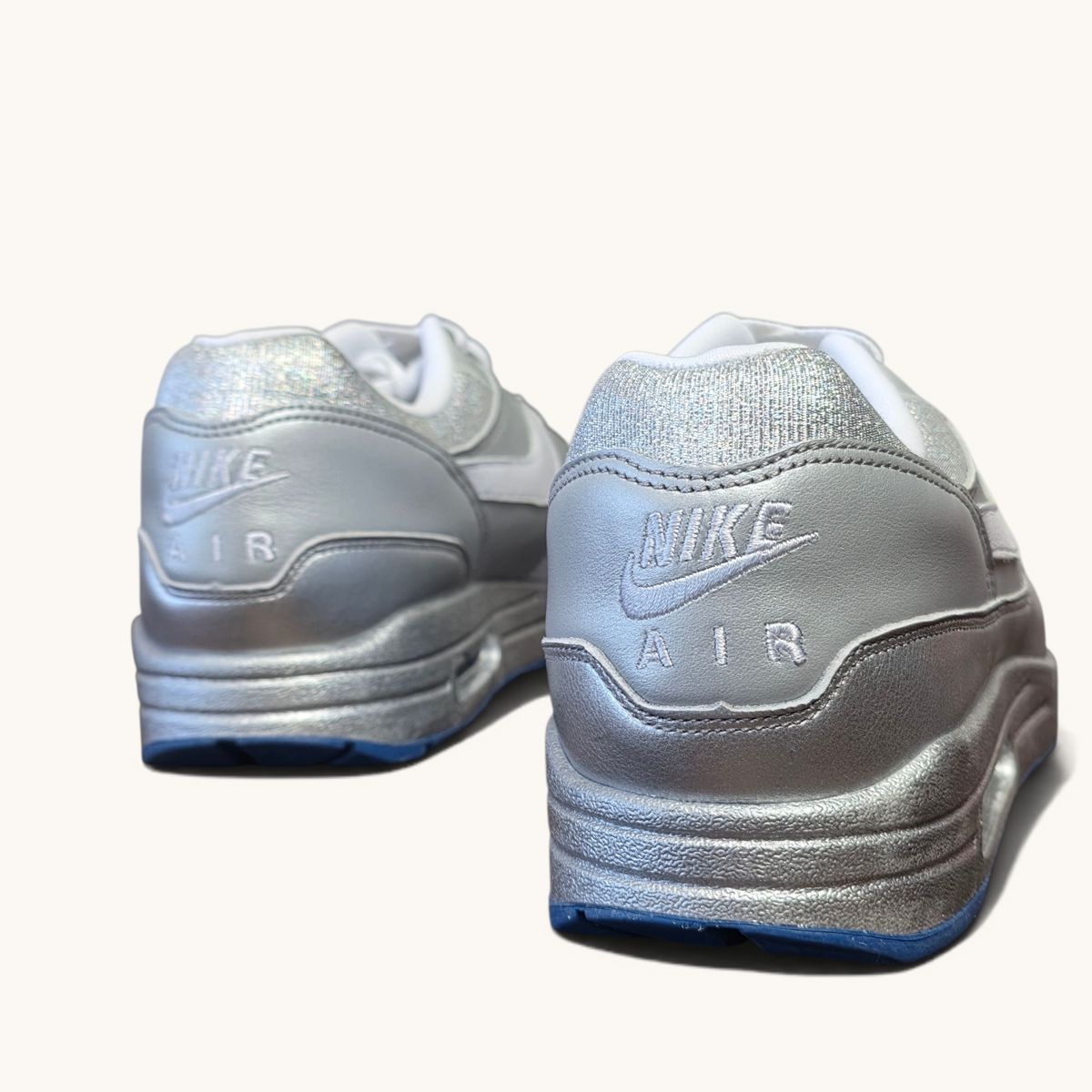 Nike Air Max 1 Silver Blue