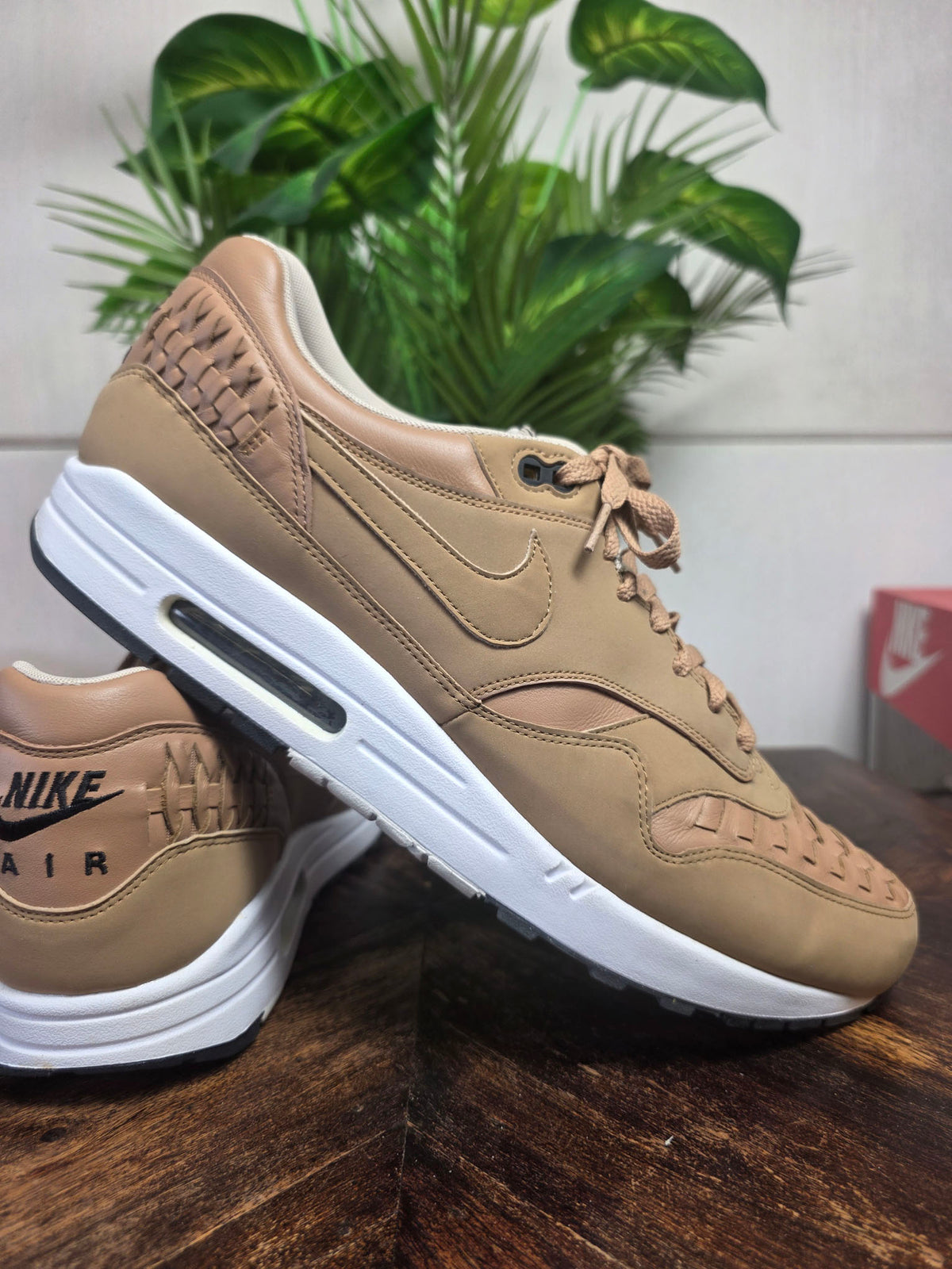 Nike Air Max 1 Woven Pale Shale maat 49,5