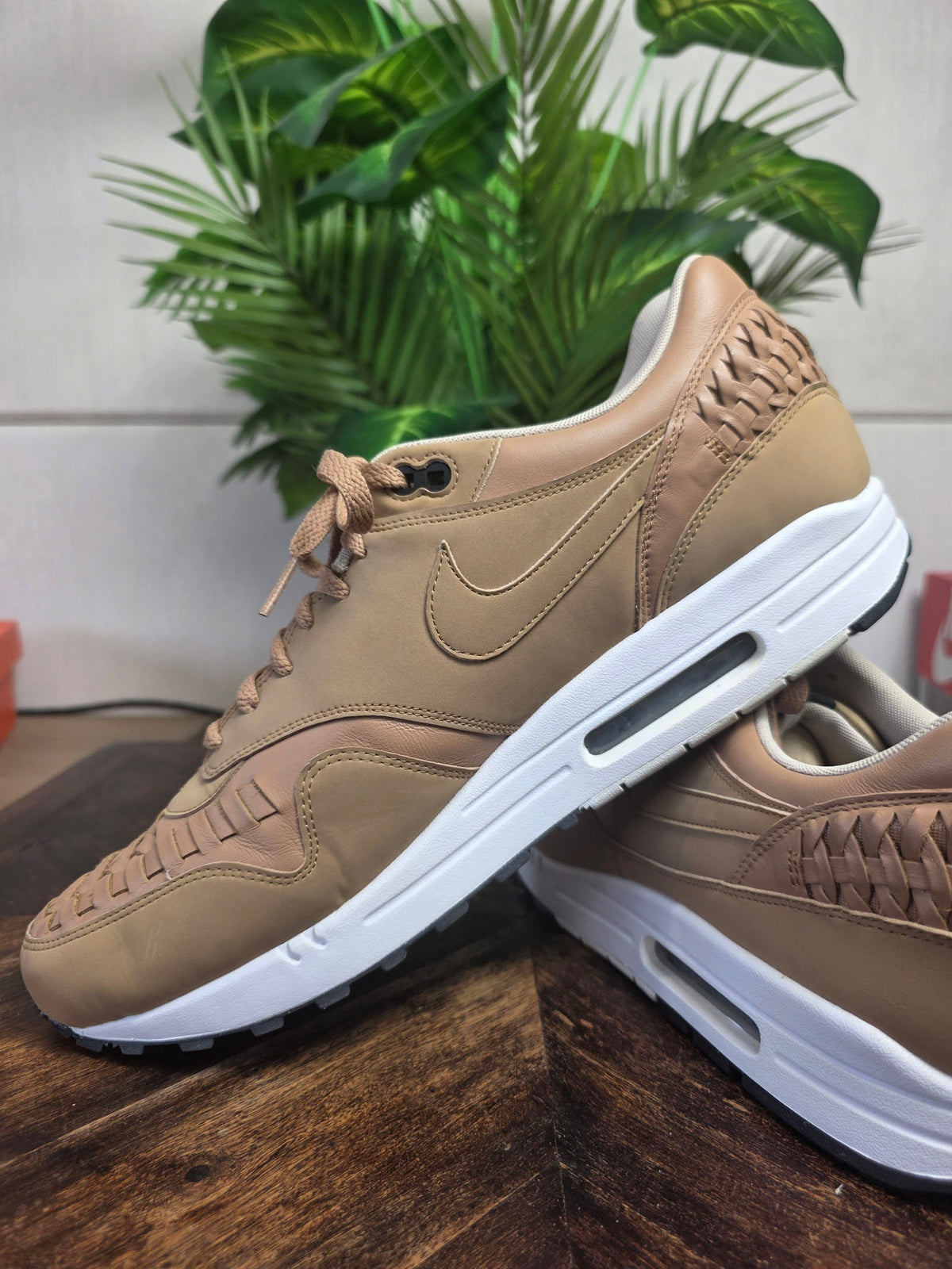 Nike Air Max 1 Woven Pale Shale maat 49,5