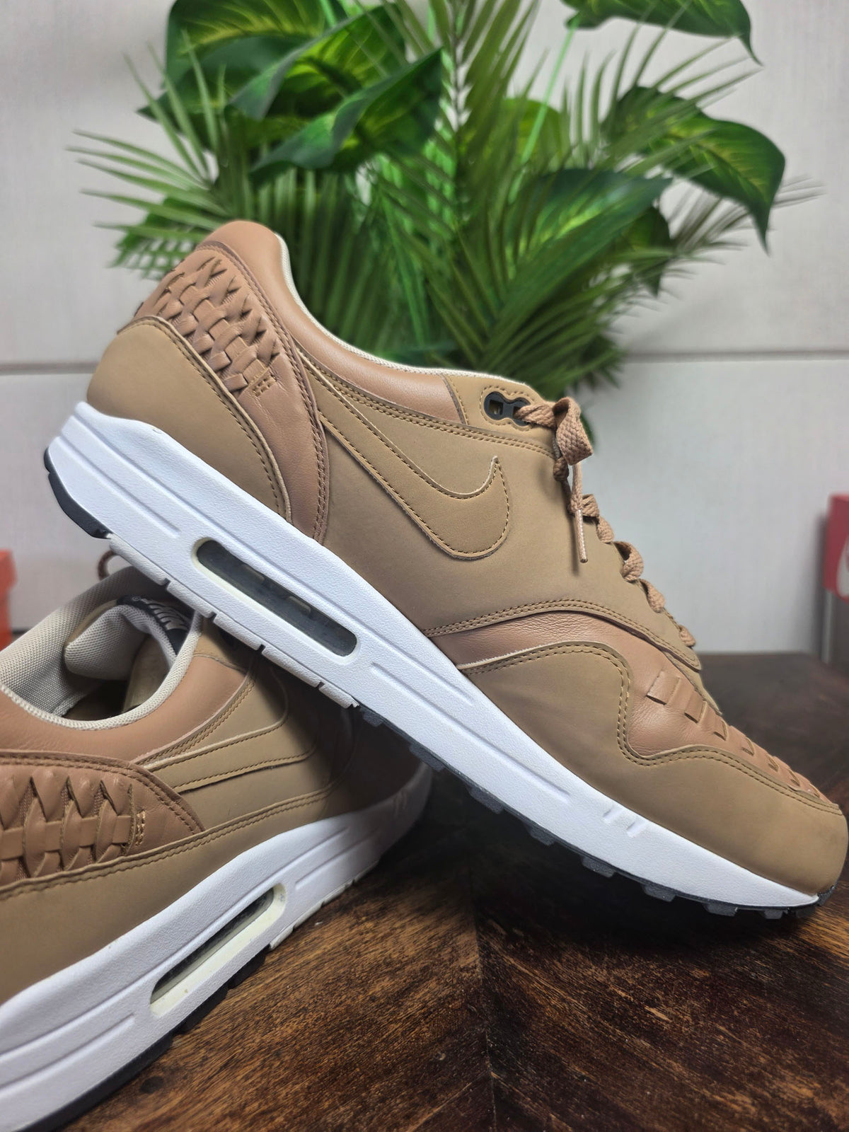 Nike Air Max 1 Woven Pale Shale maat 49,5