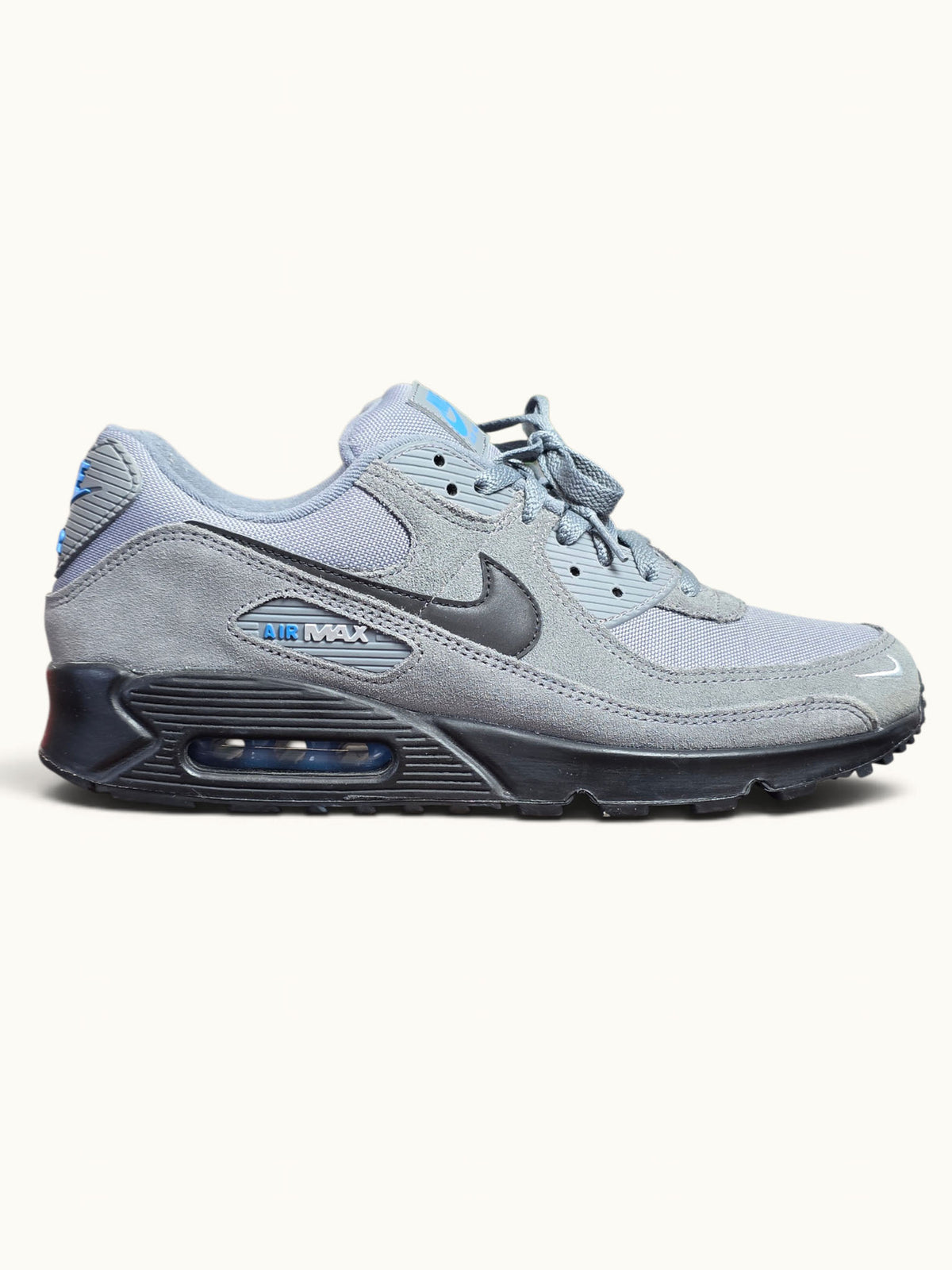 Nike Air Max 90 "Grey Blue Black" | maat 45