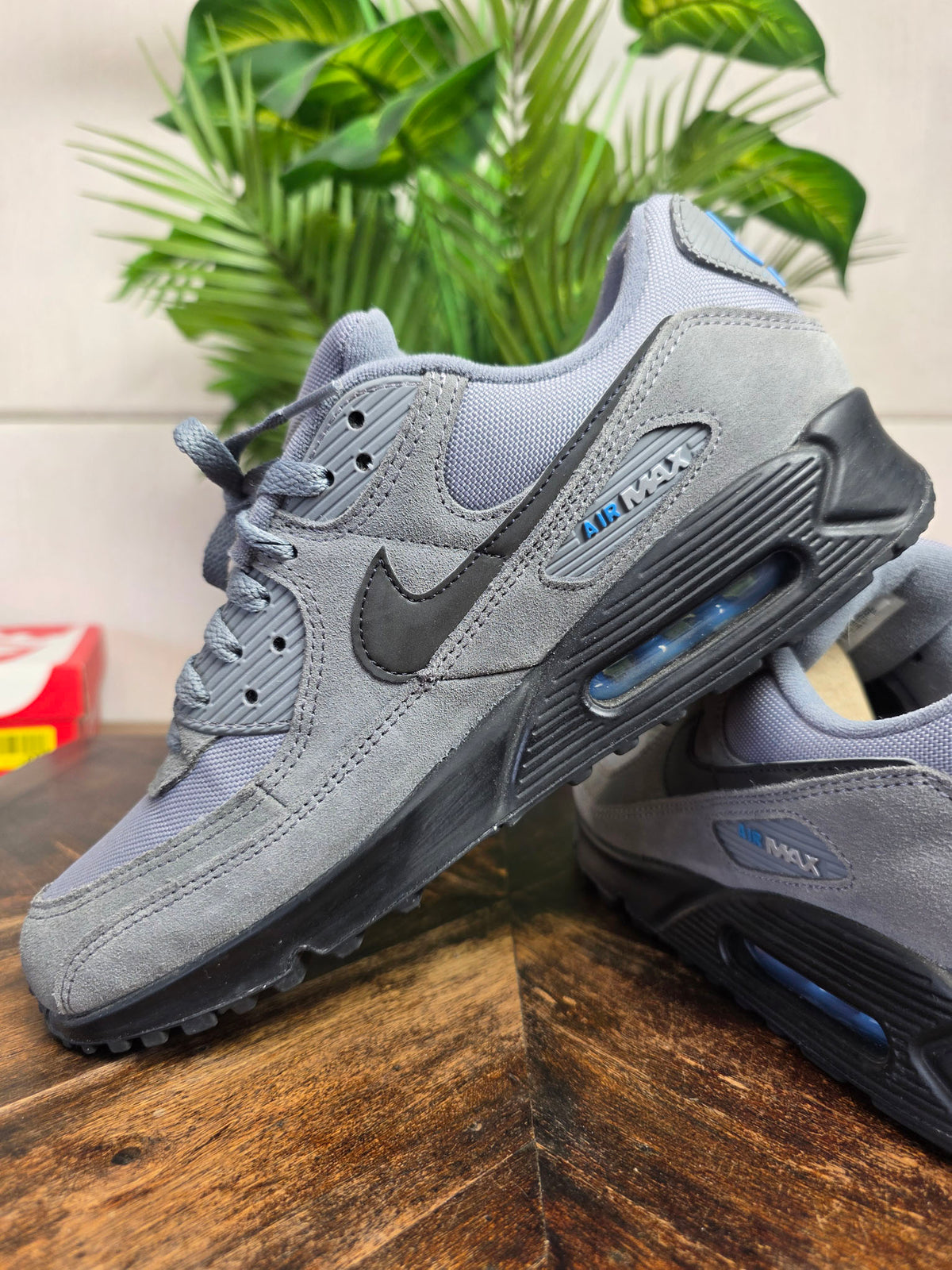 Nike Air Max 90 "Grey Blue Black" | maat 45