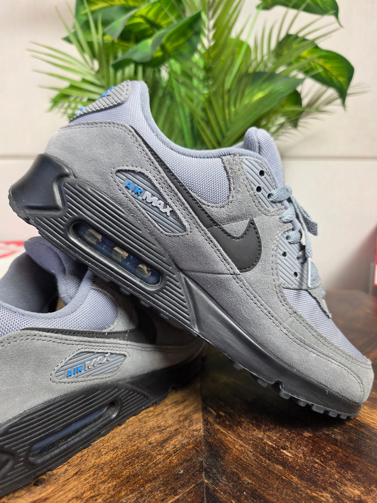 Nike Air Max 90 "Grey Blue Black" | maat 45