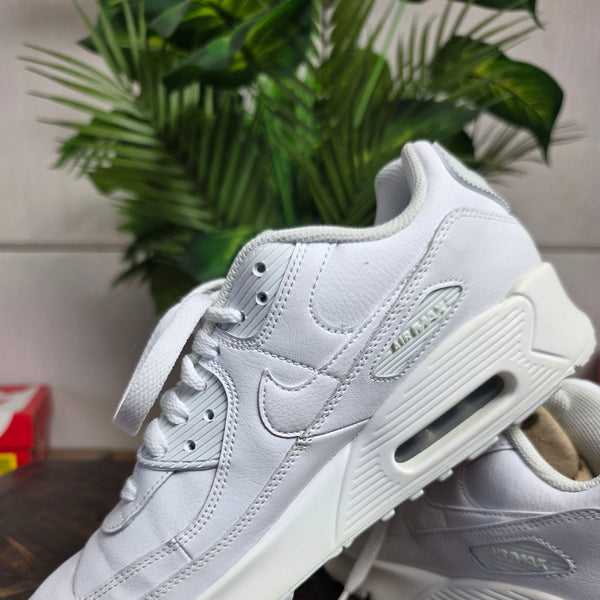 Nike Air Max 90 Triple White LTR maat 40