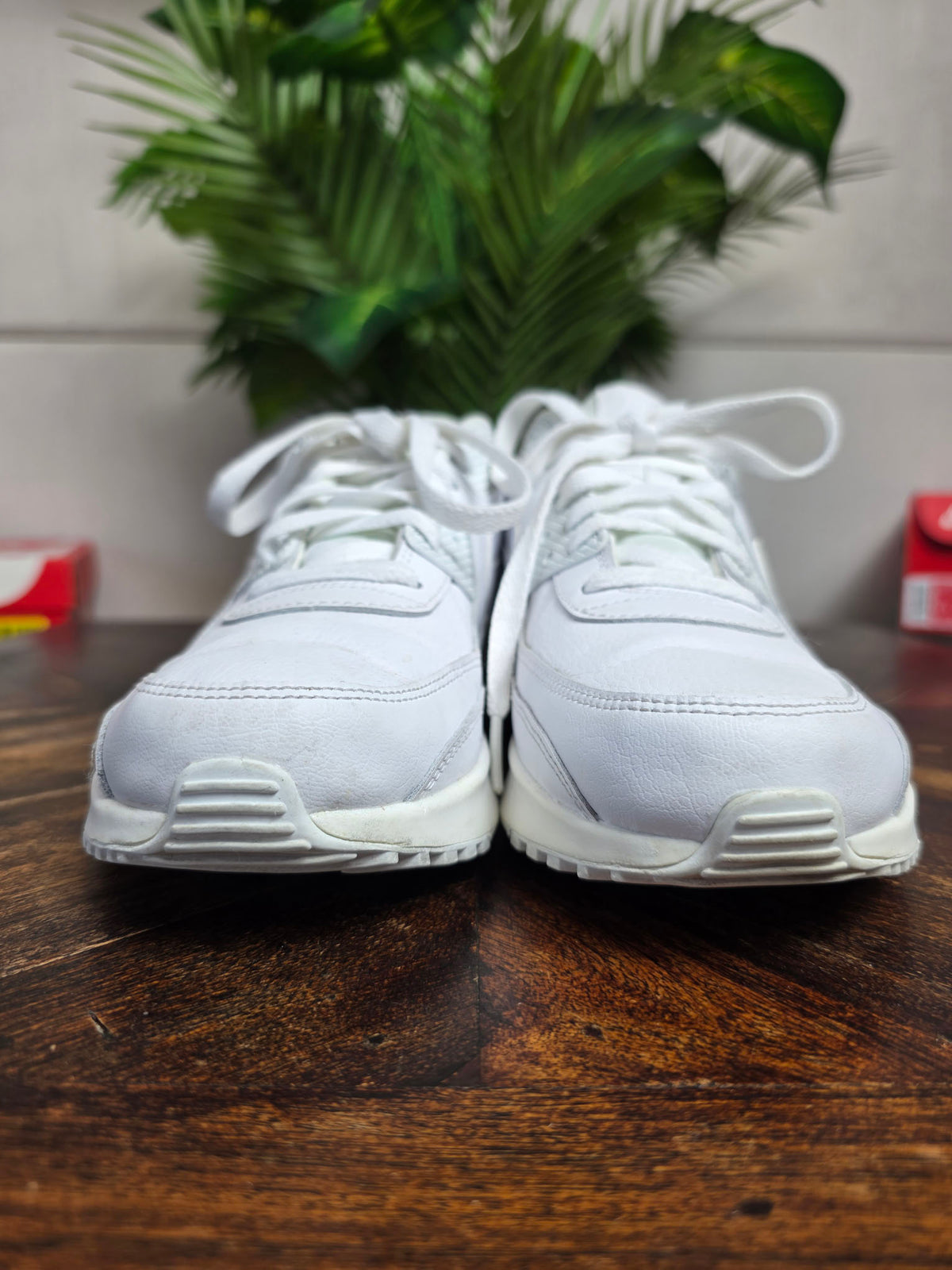Nike Air Max 90 Triple White LTR maat 40