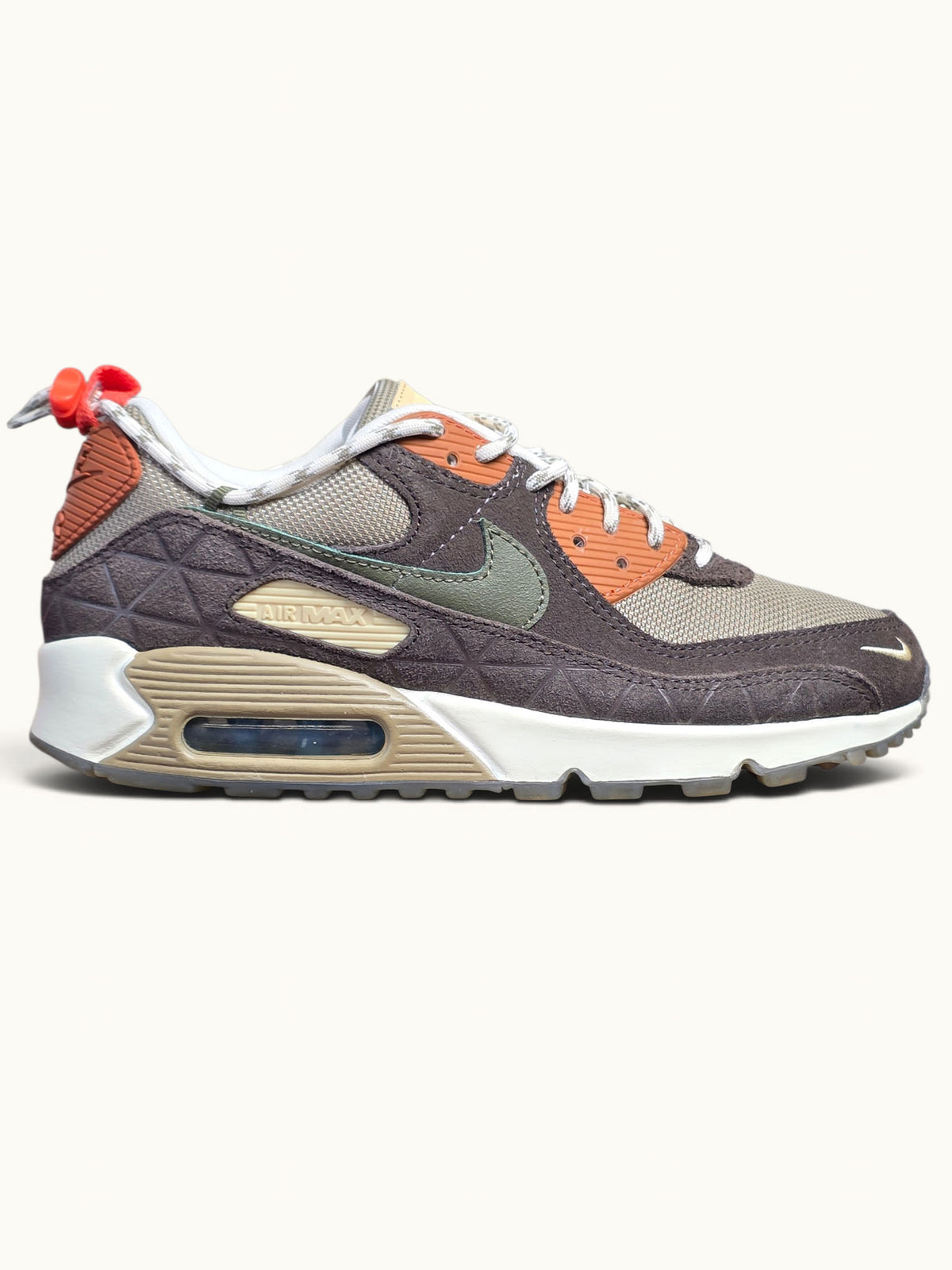 Nike Air Max 90 SE "Baroque Brown" Lace Toggle | maat 40