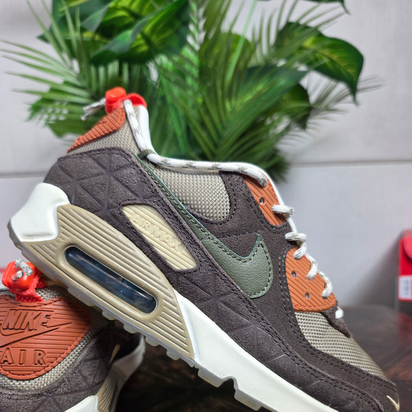 Nike Air Max 90 SE "Baroque Brown" Lace Toggle | maat 40