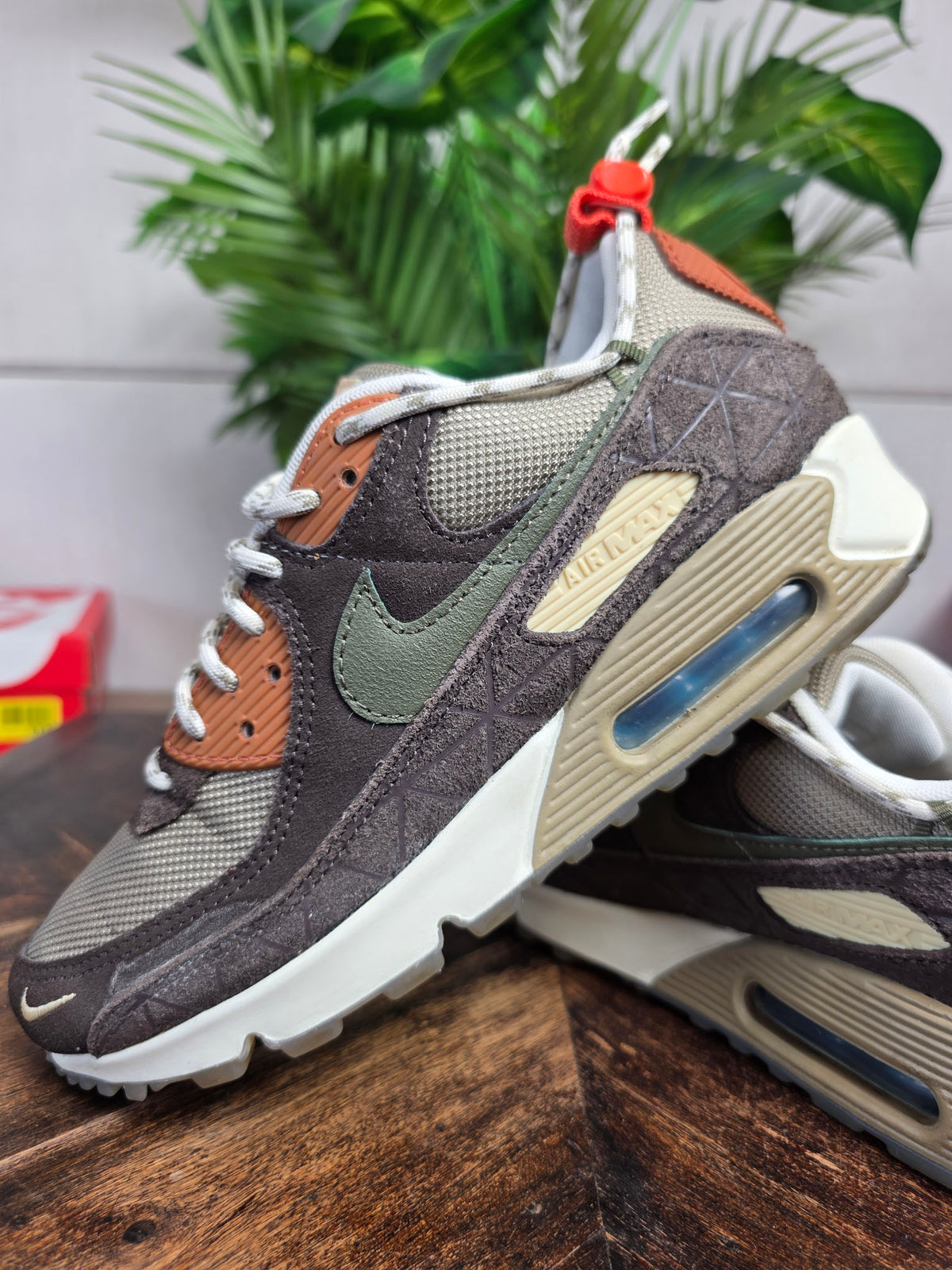 Nike Air Max 90 SE "Baroque Brown" Lace Toggle | maat 40
