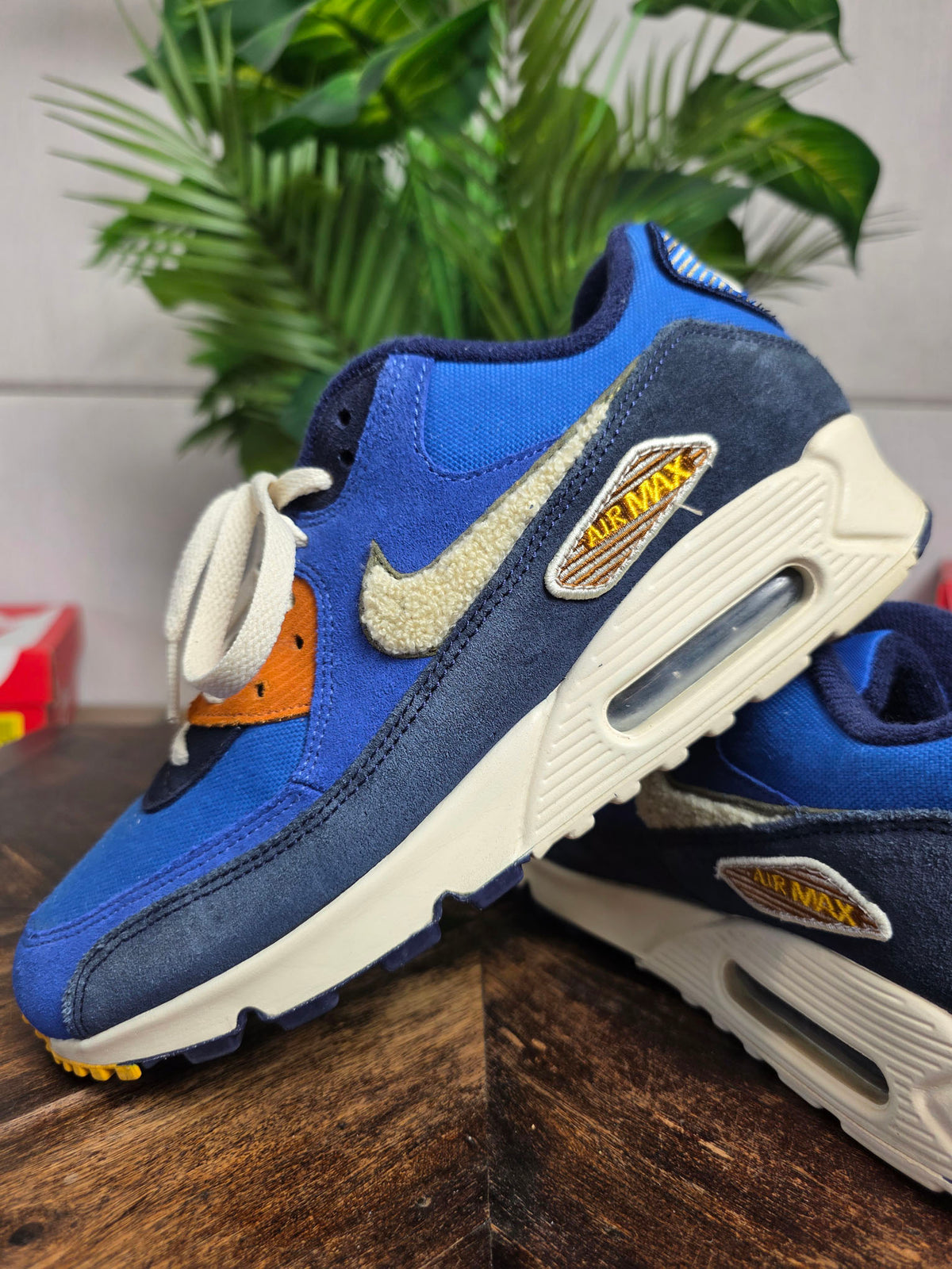 Nike Air Max 90 Premium SE Game Royal Blue | maat 42