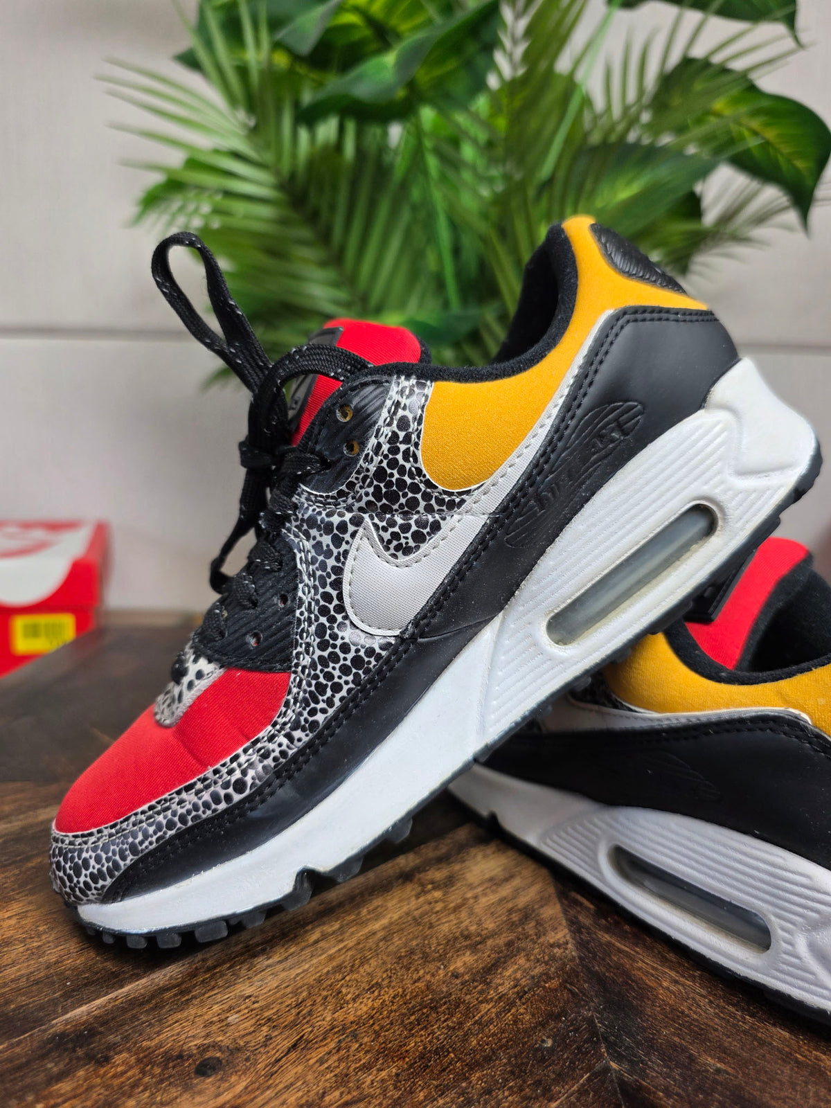 Nike Air Max 90 SE "Safari Chile Red Pollen" | maat 40