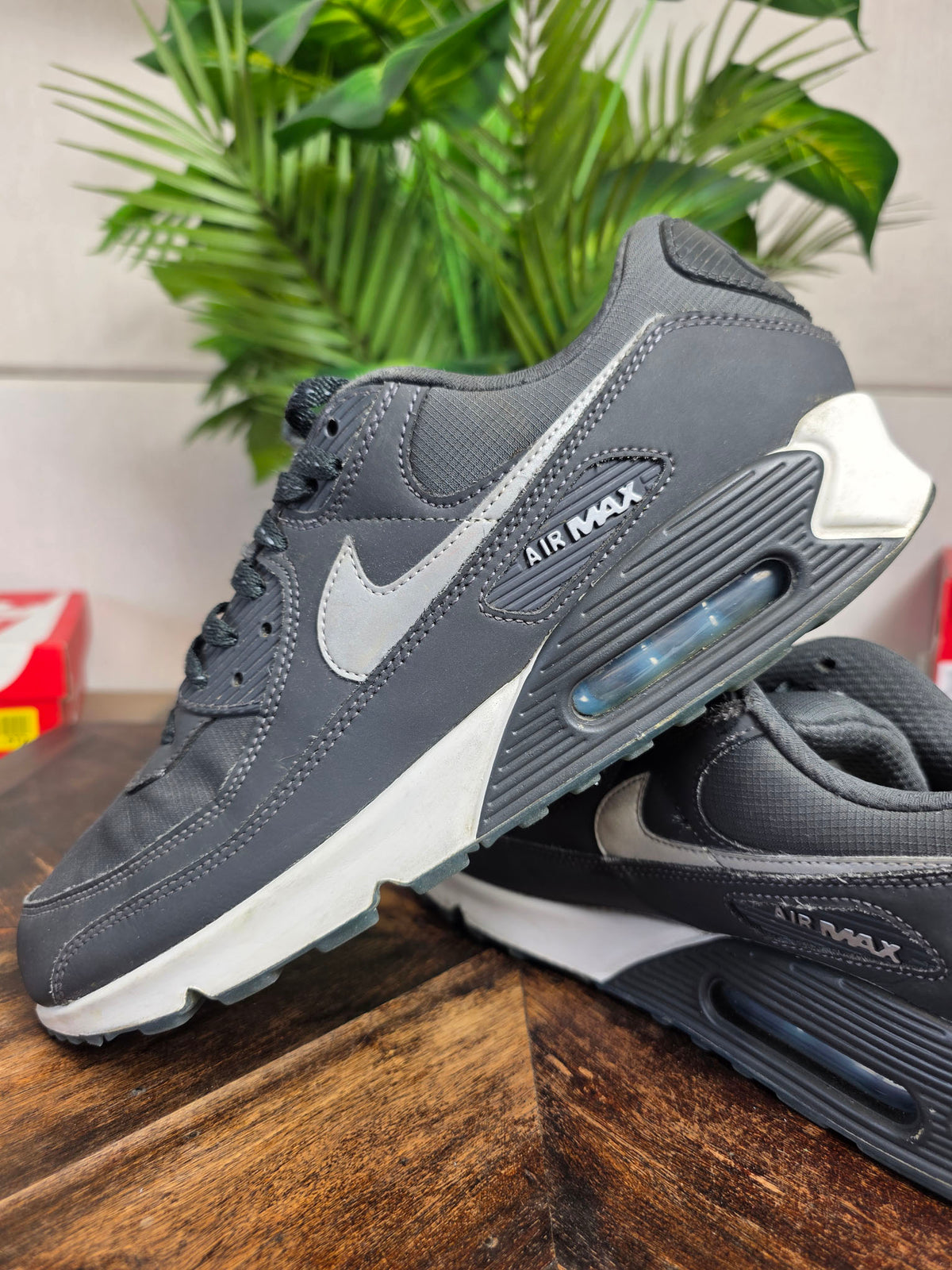 Nike Air Max 90 Grey Reflective Swoosh | maat 46