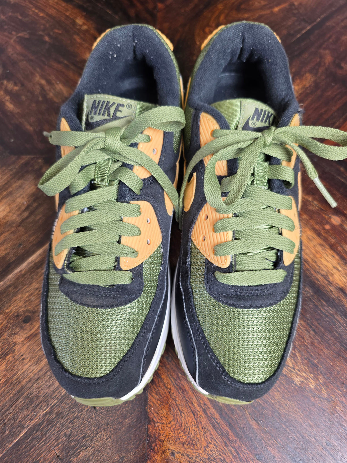 Nike Air Max 90 NikeID Green Yellow | maat 40