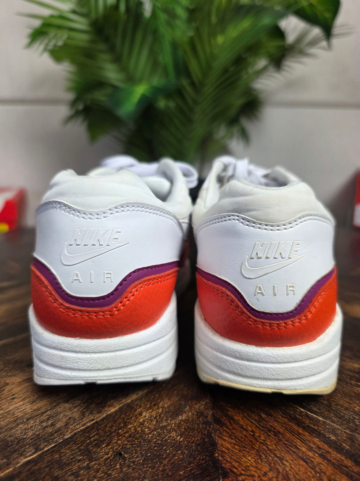 Nike Air Max 1 Liner White Red | maat 38