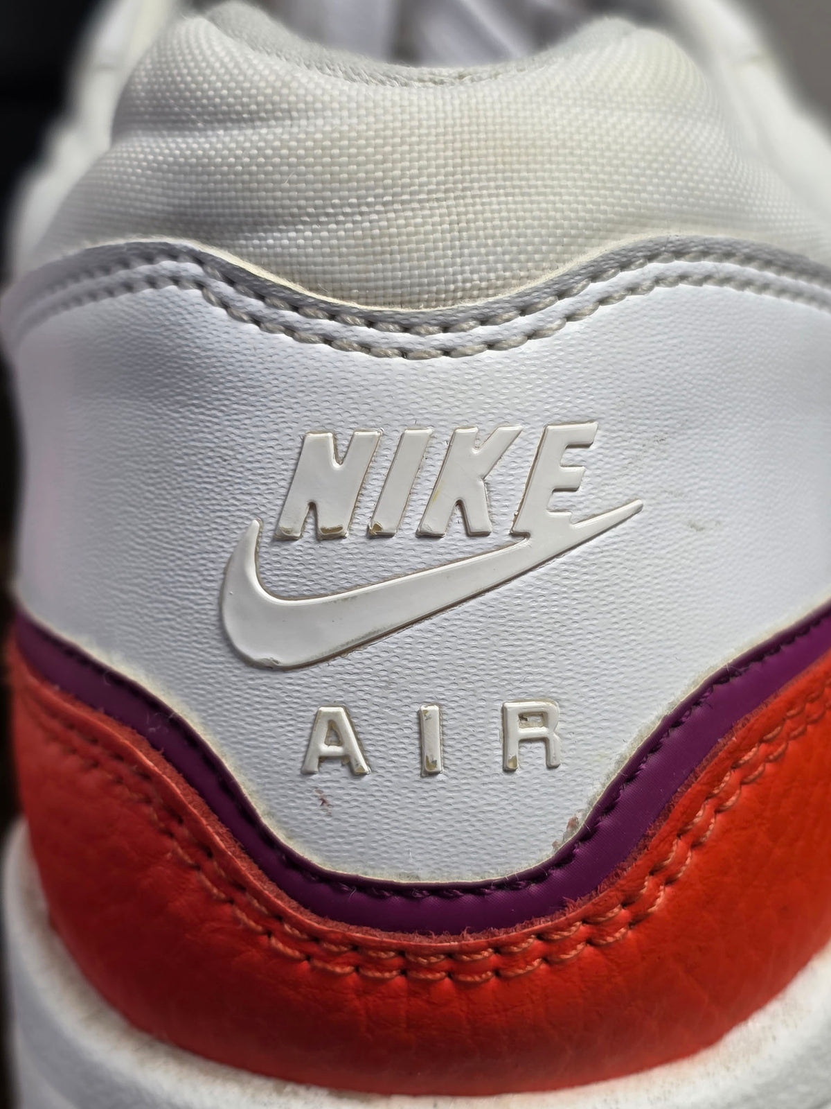 Nike Air Max 1 Liner White Red | maat 38