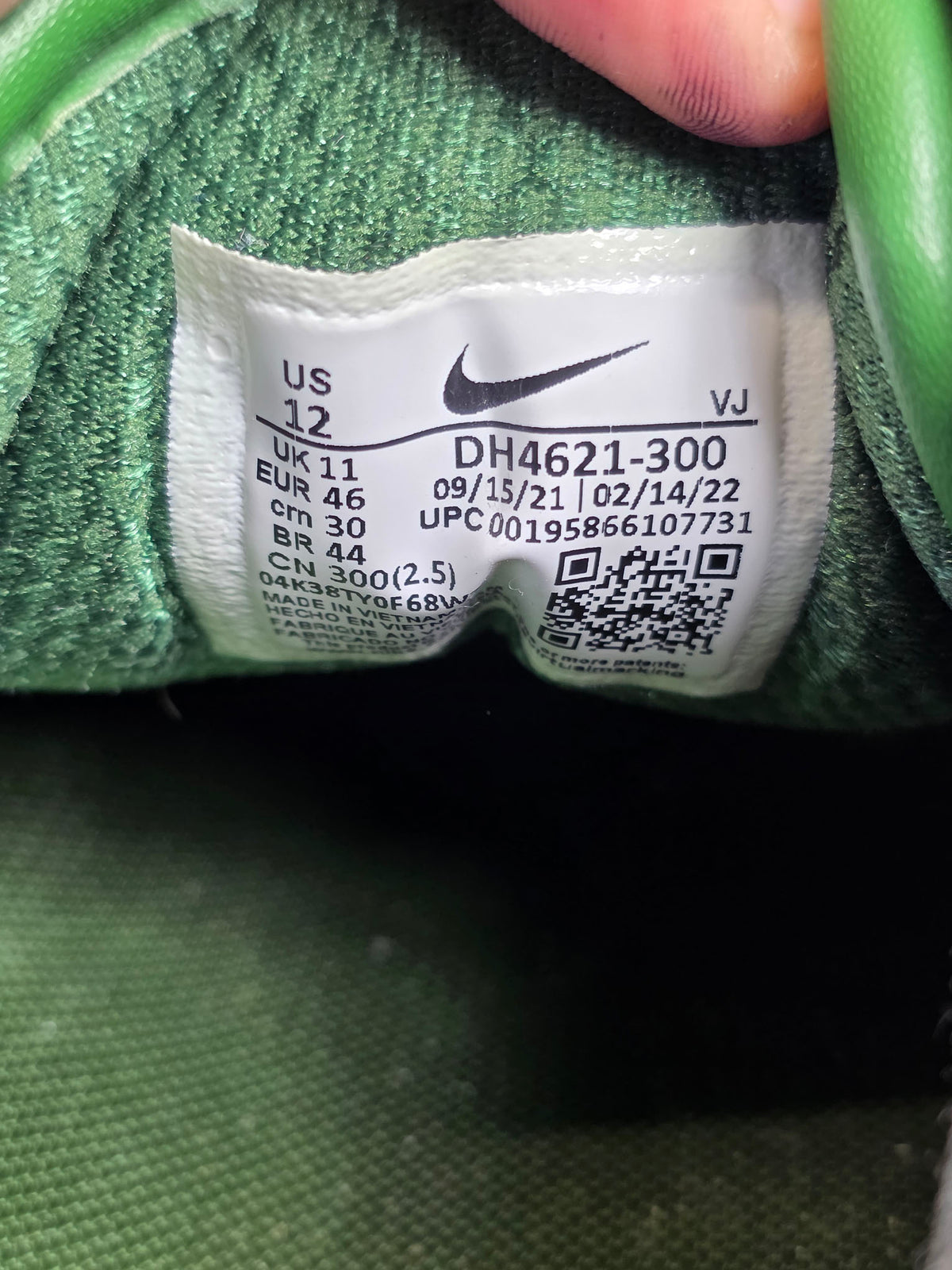 Nike Air Max 90 Premium Pro Green | maat 46